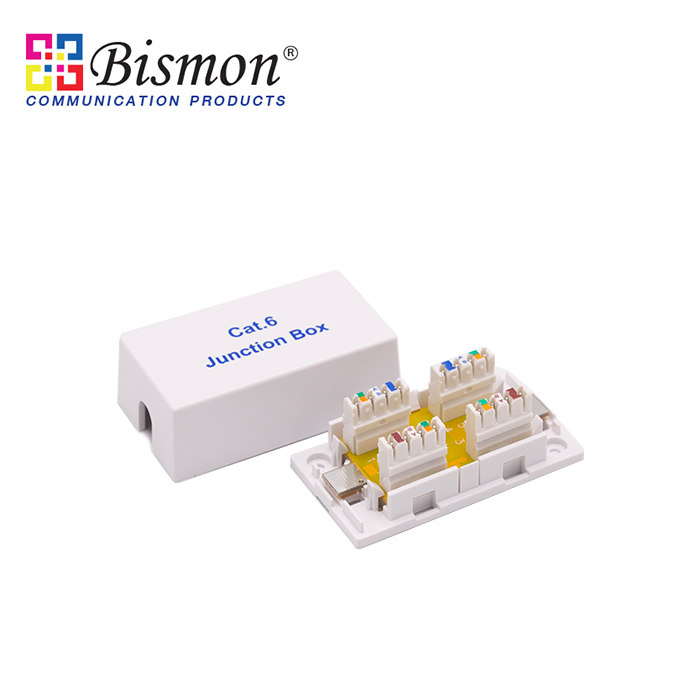 Cat.6 Junction Box Unshielded Type,White